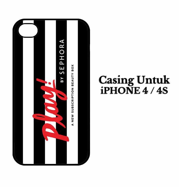 Casing IPHONE 4S Play by Sephora Hardcase Custom Case Se7enstores