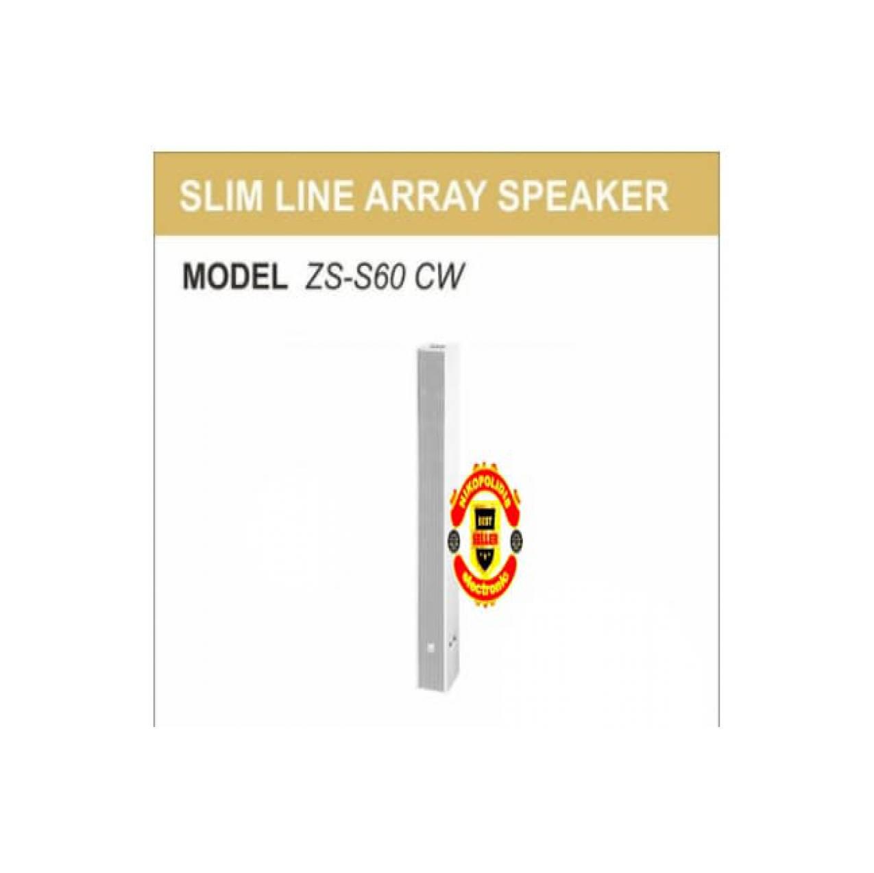 Speaker Slim Array TOA ZS-S60 CW
