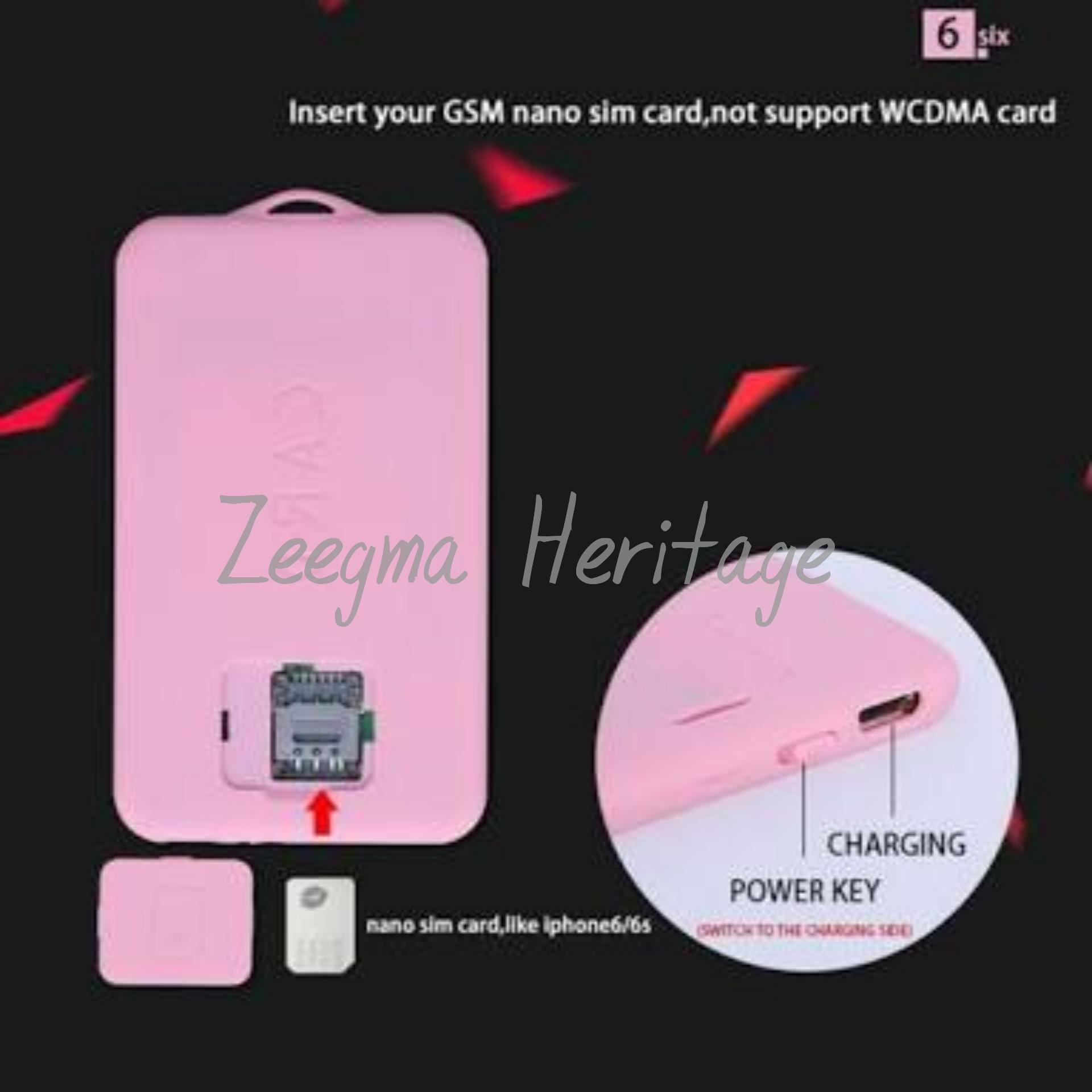 Aiek C6 Aeku C6 HP ATM Tipis Card Phone bukan Aiek M5
