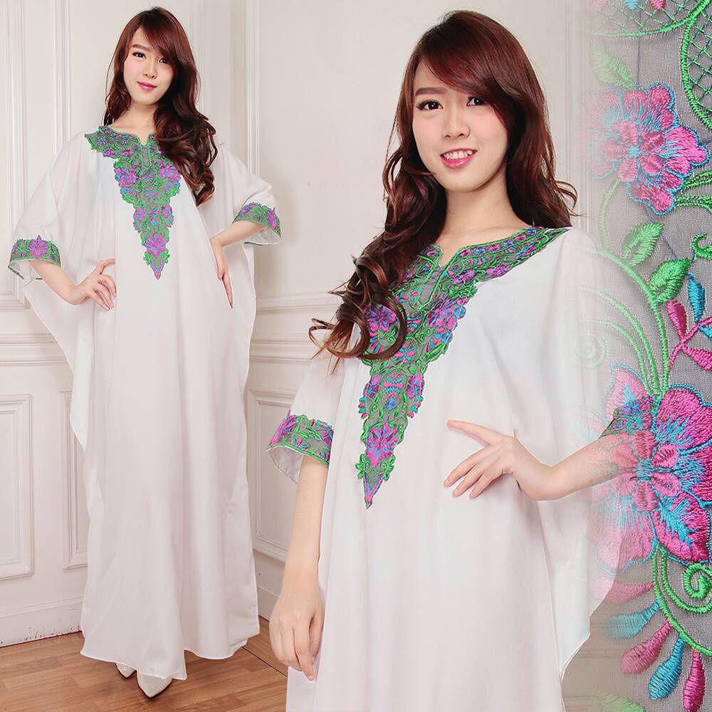 Maxi longdress kaftan gamis zubaidah, tannisa collection