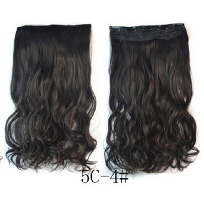 Hair Extension Clip Wig Rambut Palsu - 4A