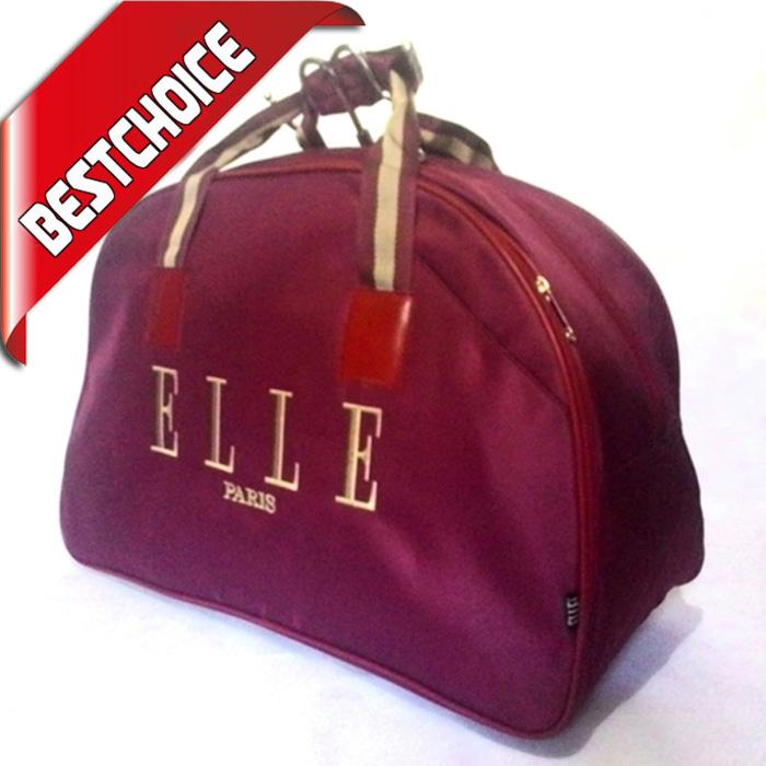 Tas Travel Elle Maroon | Koper | Jinjing | Travel Bag - lqVLEQ