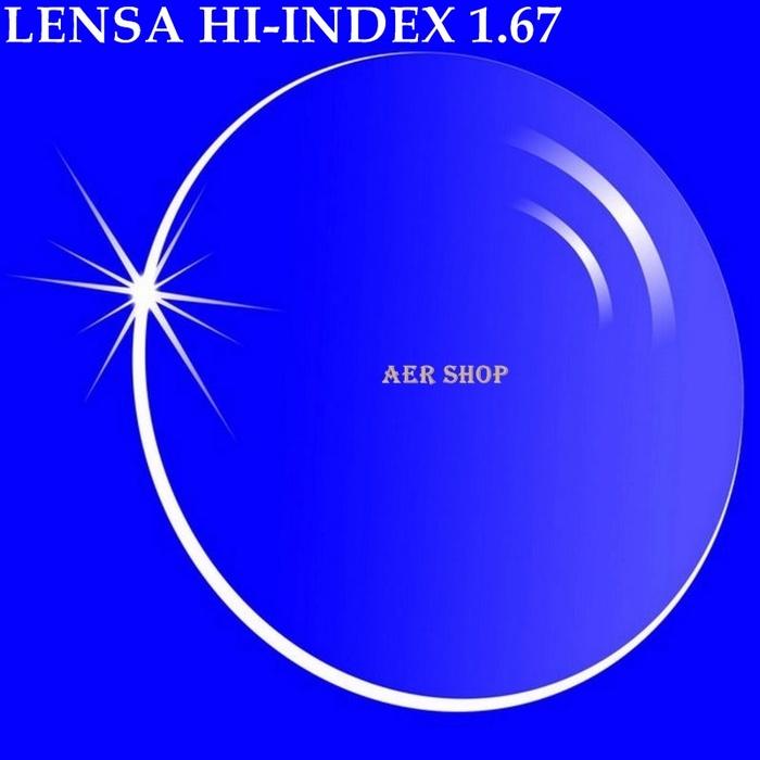 Terlaris lensa minus / lensa tipis / lensa minus HI-INDEX 1.67 / lensa 1.67 Murah!