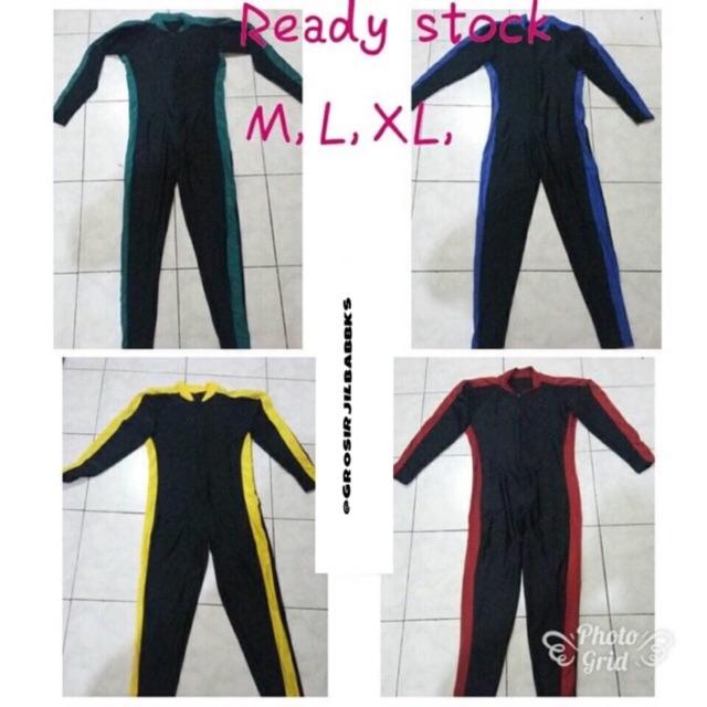 Baju renang diving panjang / selam elastis untuk dewasa pria dan wanita