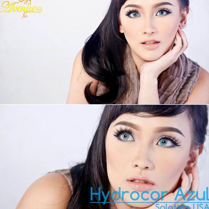Softlens Avenue Solotica Hydrocor Azul (Blue / Biru) Murah