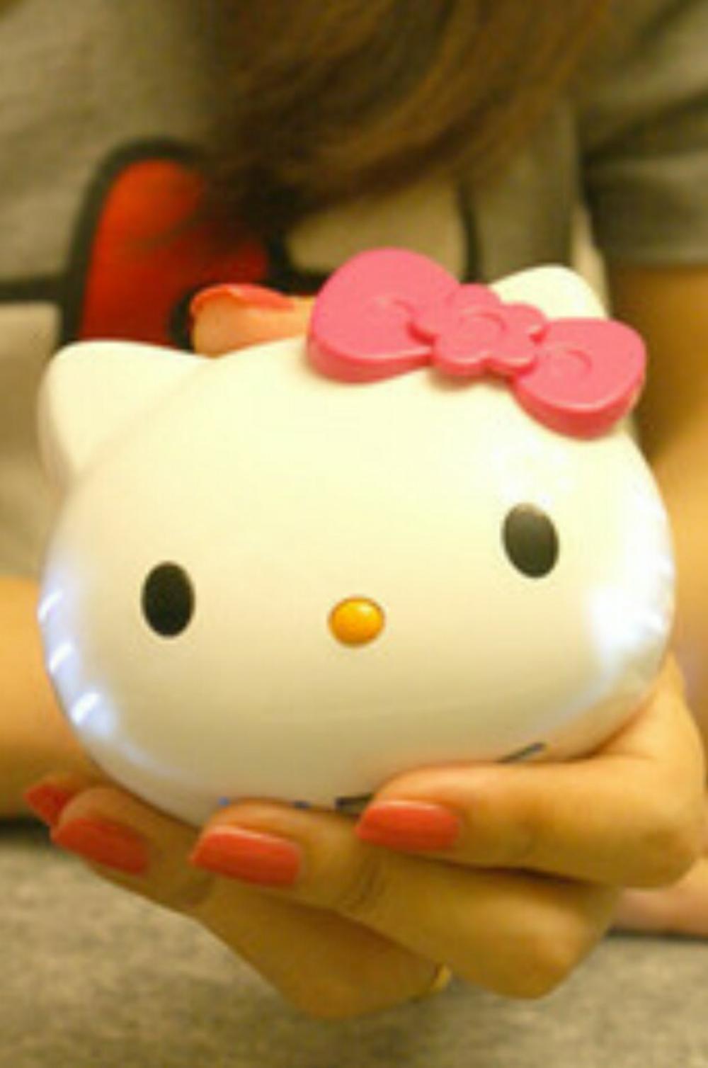 Powerbank Kepala Hello Kitty 3D 12000mAh - Powerbank lucu Hellokitty 3D di lapak BJC BEKASI bintangcells