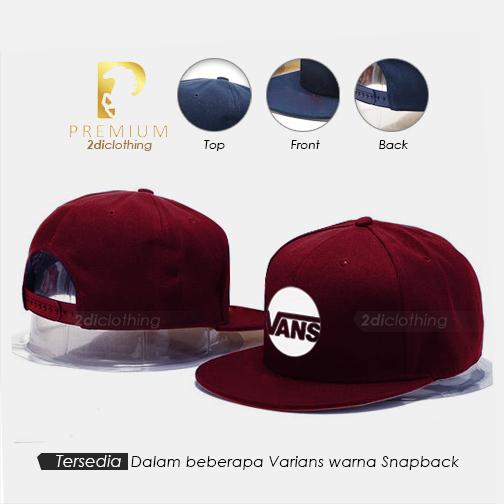 Topi Snapback Vans - Topi Distro Vans