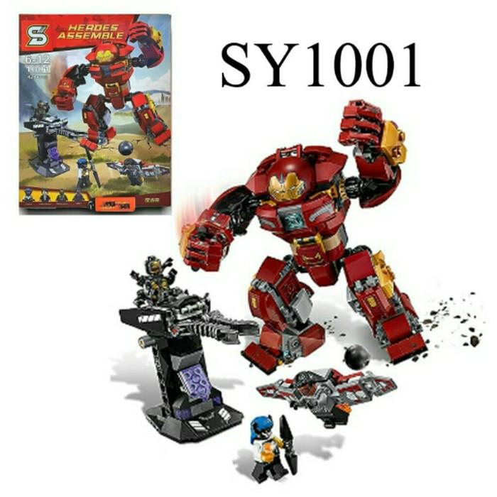 SY 1001 Super heroes - The Hulkbuster Infinity war ironman