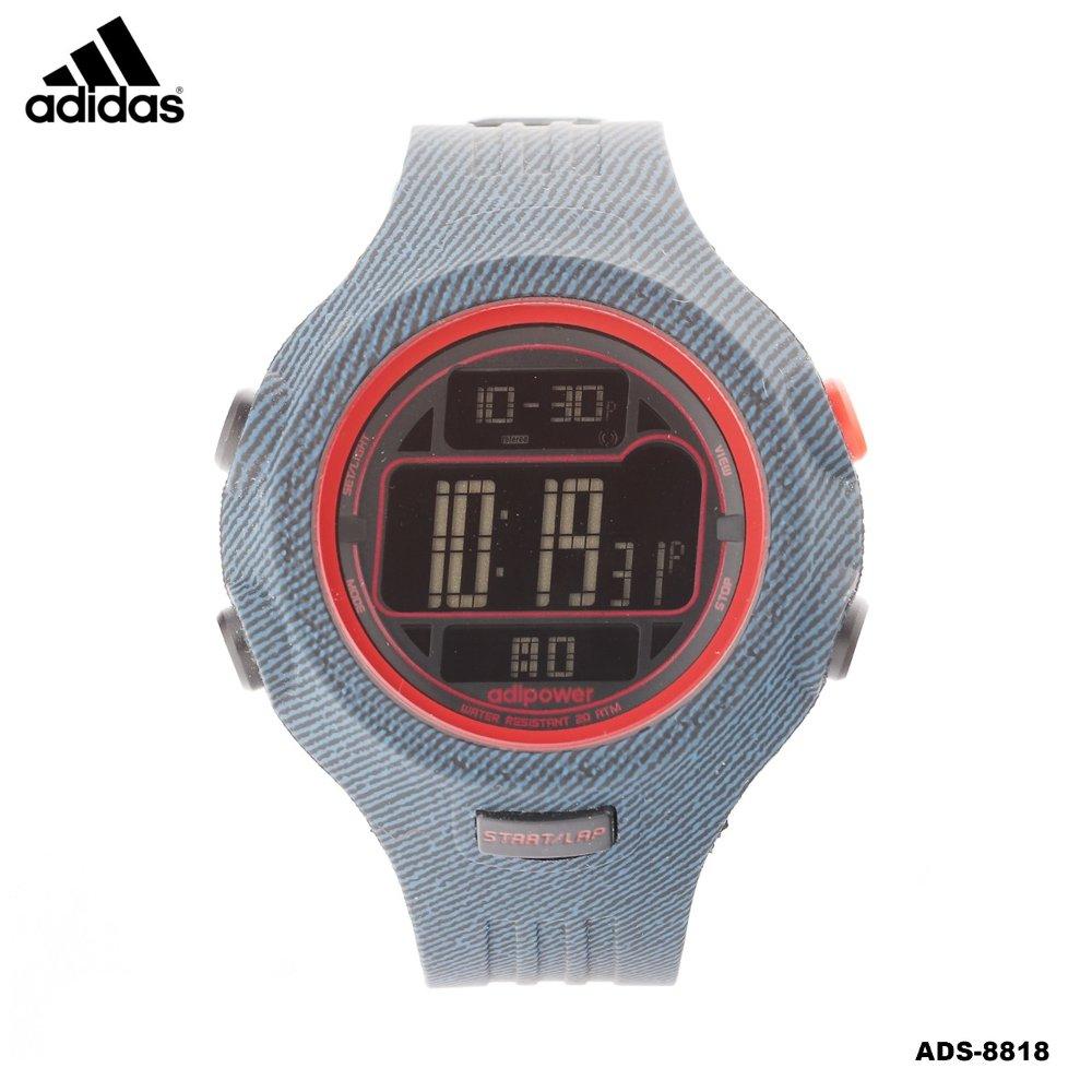 Jam Tangan Pria Adidas Digital Strap Jeans Rubber - 4 Pilihan Warna - hargajam harga jam Cowok Keren