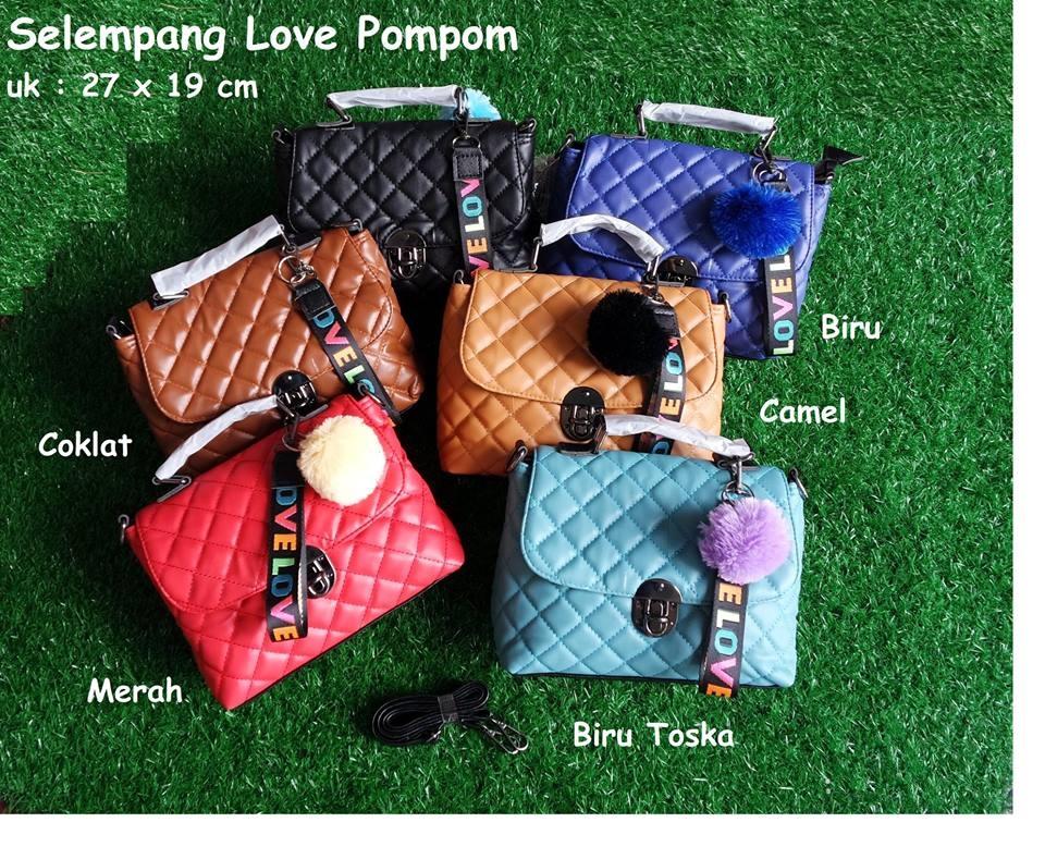 Tas Selempang Wanita Furla Black Nickel (Kirim Acak) - Toko Warna Warni