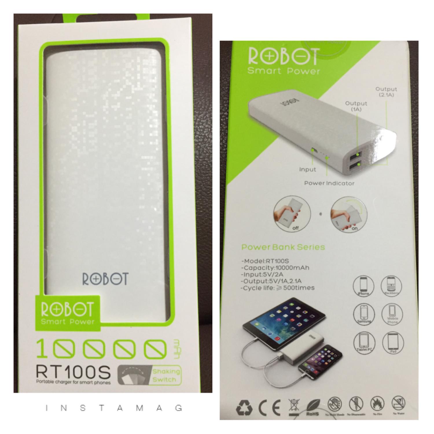 Kelebihan Power Bank Robot mah Garansi Vivan Robot Resmi White Detail Gambar Power Bank Robot mAH Garansi VIVAN Robot RESMI White Terbaru