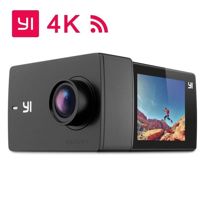 Xiaomi Yi Discovery Action Camera 4K 16Mp Original Touch Screen Garansi resmi