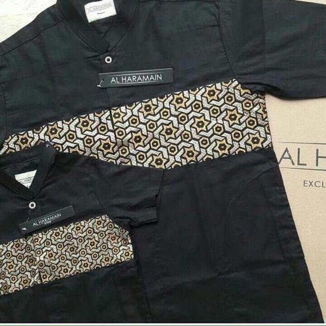 (C06) BAJU KOKO DEWASA Al HARAMAIN C06 Putih Hitam Biru Merah ASLI BORDIR TASIKMALAYA Dewasa