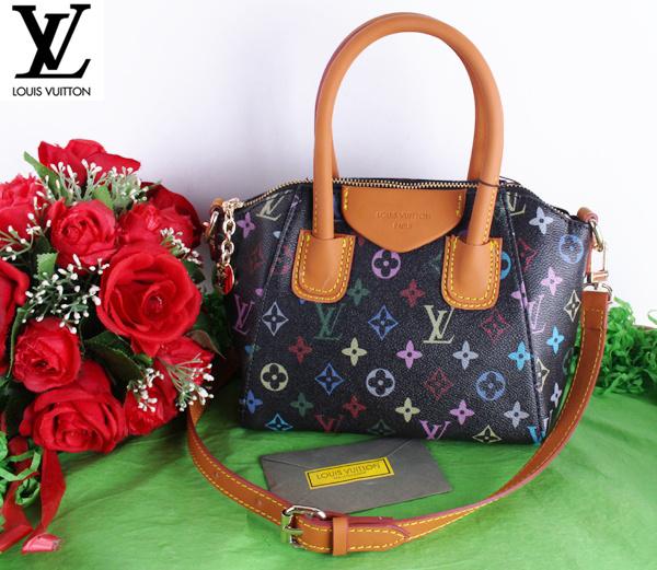 PROMO TERBATAS!!! TAS LOUIS VUITTON LV ANTIGONA MINI (NOMOR SERI) SEMI SUPER