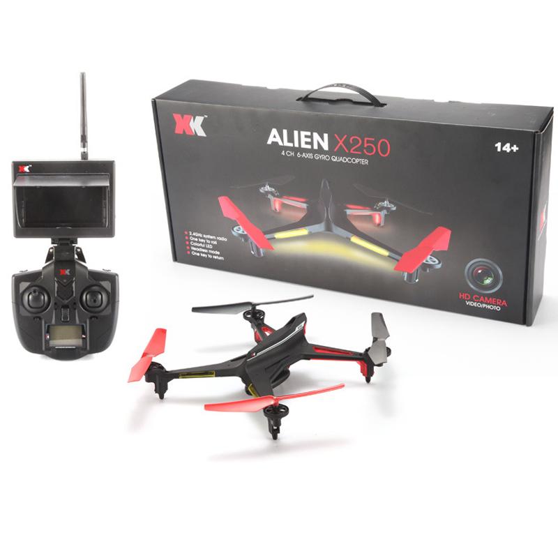 Bintang XK X250 Drone RC 2.4 GHz 4CH 6-Sumbu RC Quadcopter Salah Satu Kunci Kembali RC Tanpa Kepala Pesawat Tanpa Kamera