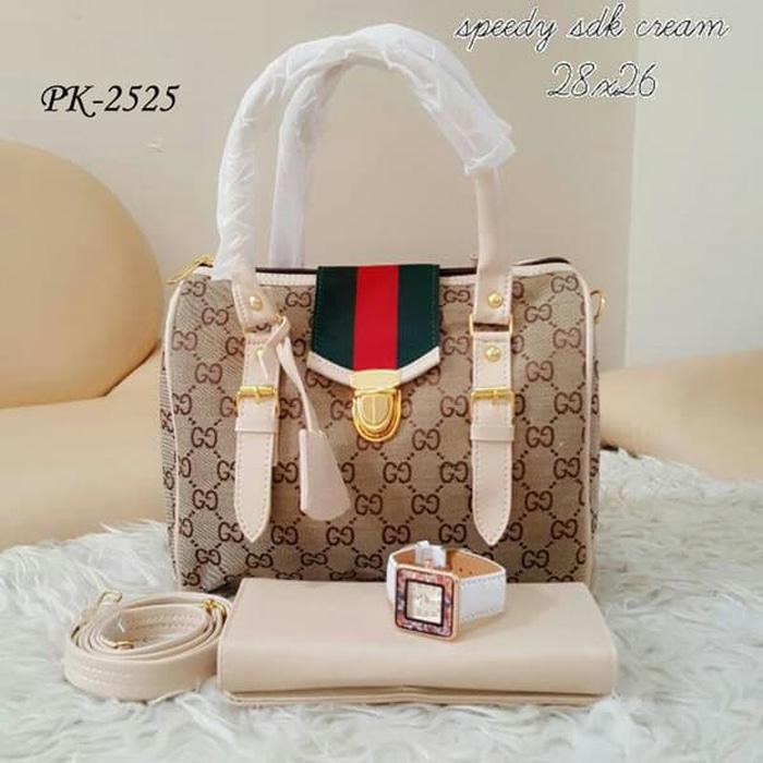 Tas paket 3 in 1 tas wanita cantik tas jinjing tas wanita tas murah