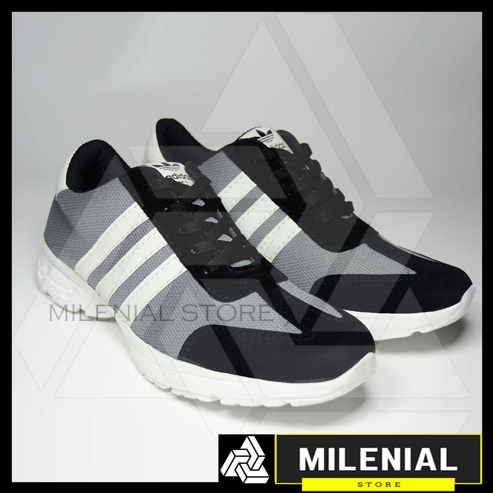 BELI Milenial Sepatu Sneakers Kets dan Kasual Pria 002 Campare