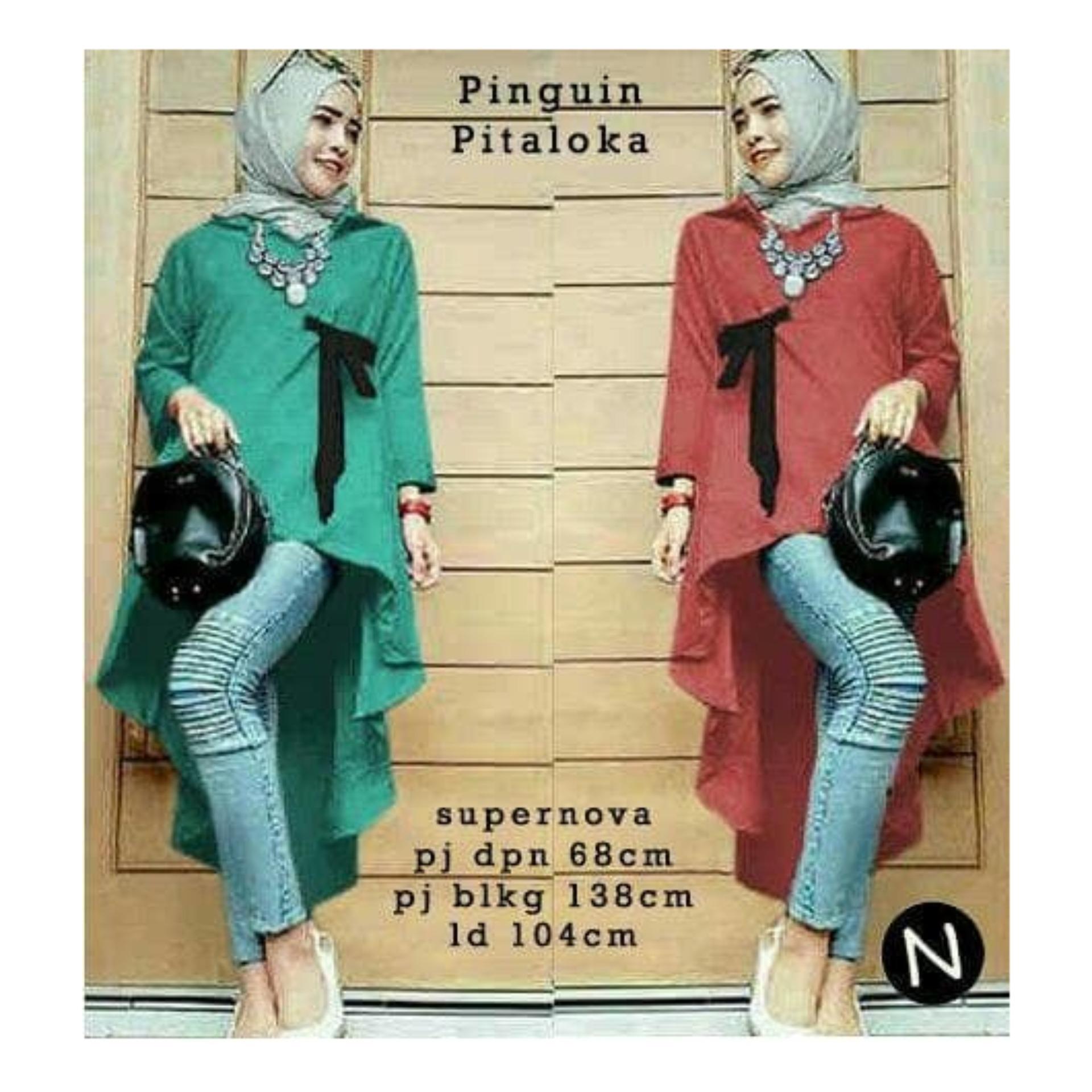 55409/baju tunik wanita/atasan muslim wanita/baju jumbo/atasan bigsize