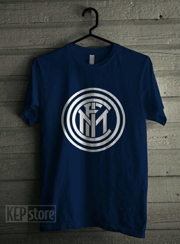 PALING DICARI Kaos Logo Inter Milan bahan Combed 30'S PROMO