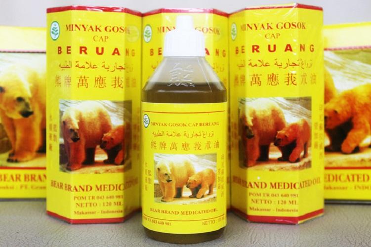 Minyak Gosok Cap Beruang 120ml Minyak Gosok Cap Beruang 120ml
