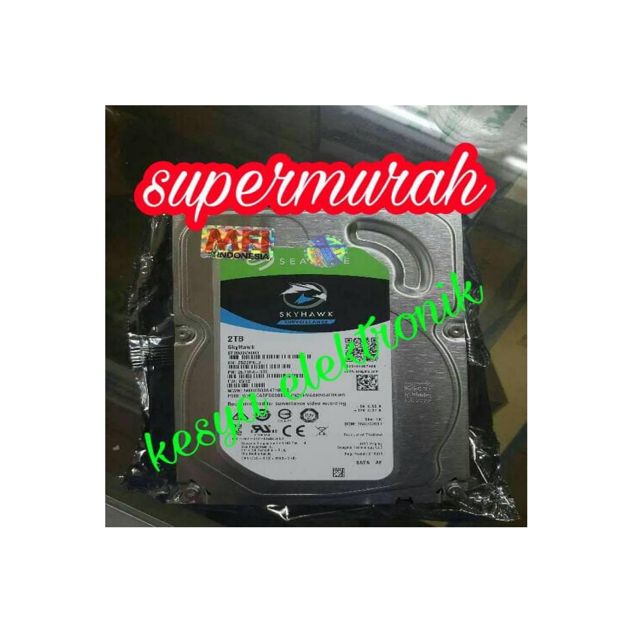 HARDISK SEAGATE SKYHAWK 2 TERA 2000 GB