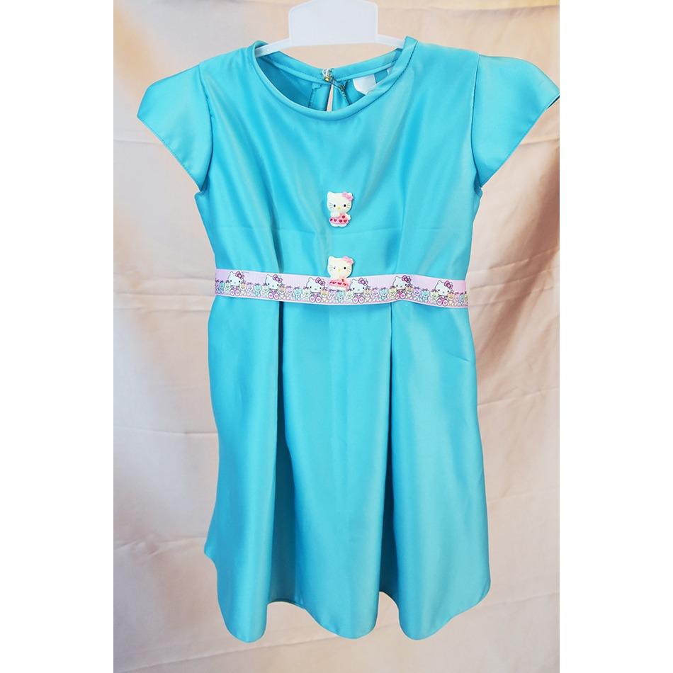 baju anak cewek - dress anak perempuan - gaun anak - dress pesta anak hello kitty - karallakids