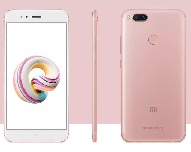 HARGA PROMO - XIAOMI MI A1 4-64 WARNA ROSE GOLD - RESMI TAM GLOBAL OFFICIAL