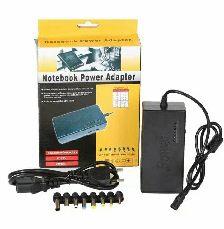 SELALU ADA - Adaptor Universal 96w Charger Laptop Printer Notebook Scanner CCTV LED