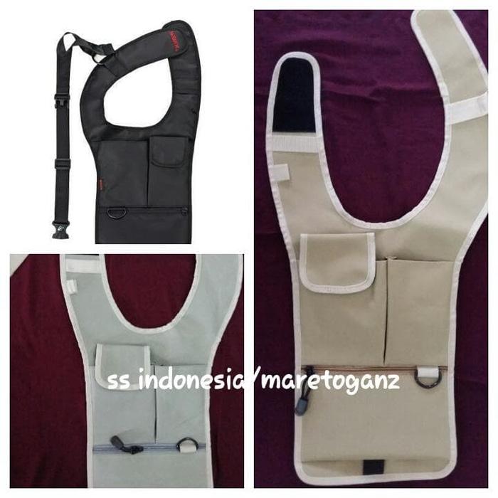 Tas gadget pundak bahu army polisi FBI agen 007 (smartphone) - izs6X5