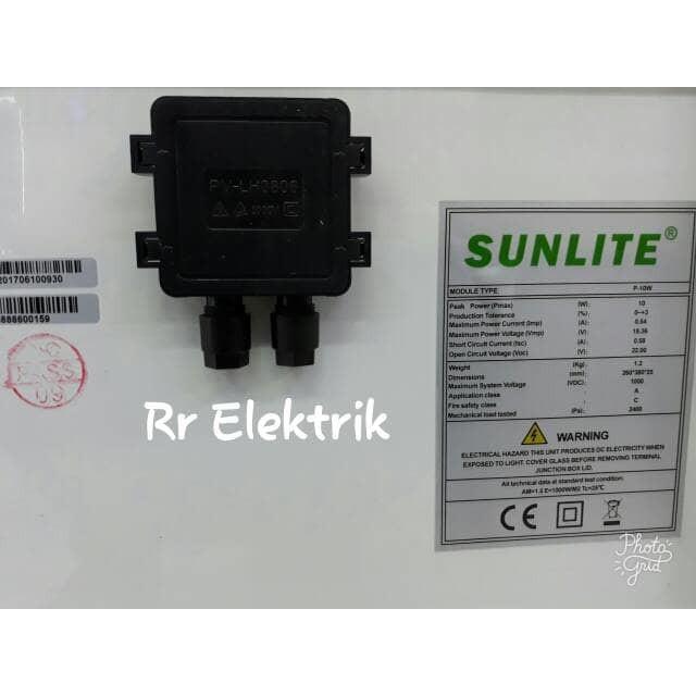 Promo Rhamadan HARGA PROMO Solar Panel / Solar Cell / Panel Surya Sunlite 10Wp Poly
