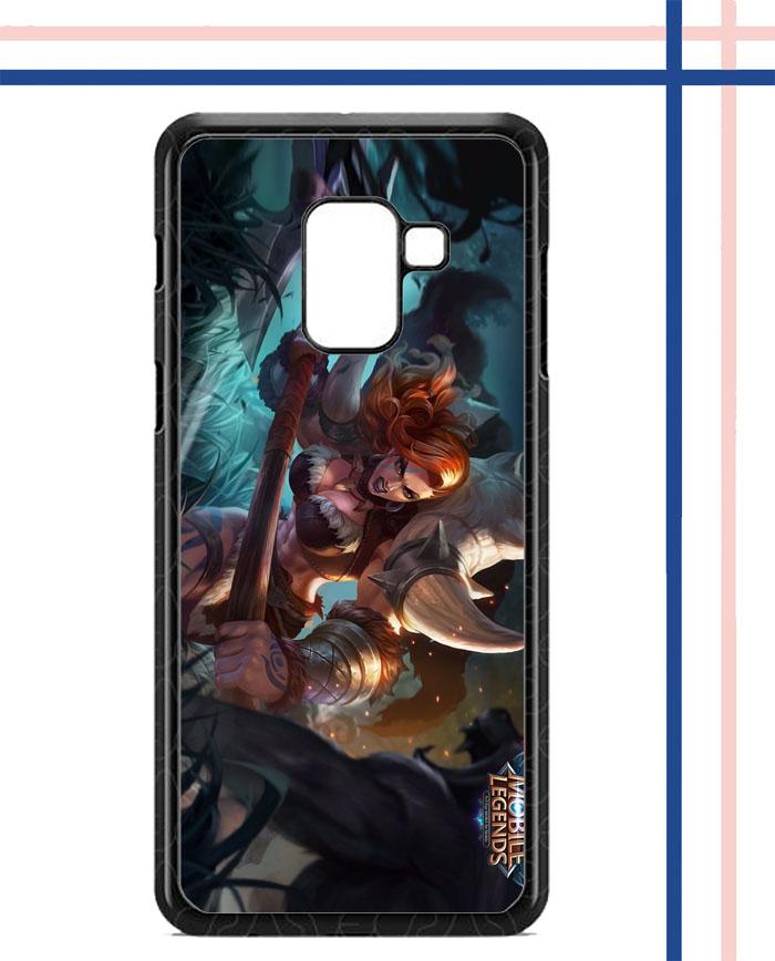 Casing HARDCASE Bergambar Motif Mobile Legend Hilda Power of Megalith U0269 untuk Handphone Samsung Galaxy A8 PLUS 2018 Case