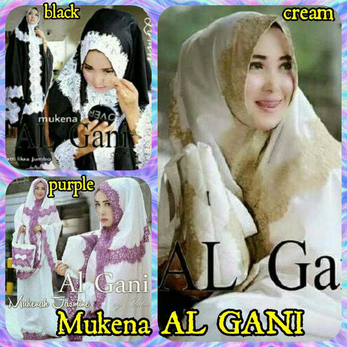 Mukena Al Gani - Cokelat Muda