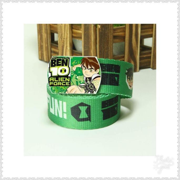 BELT KARAKTER BEN 10 IKAT PINGGANG ANAK COWOK GESPER ANAK LAKI LAKI FASHION ANAK