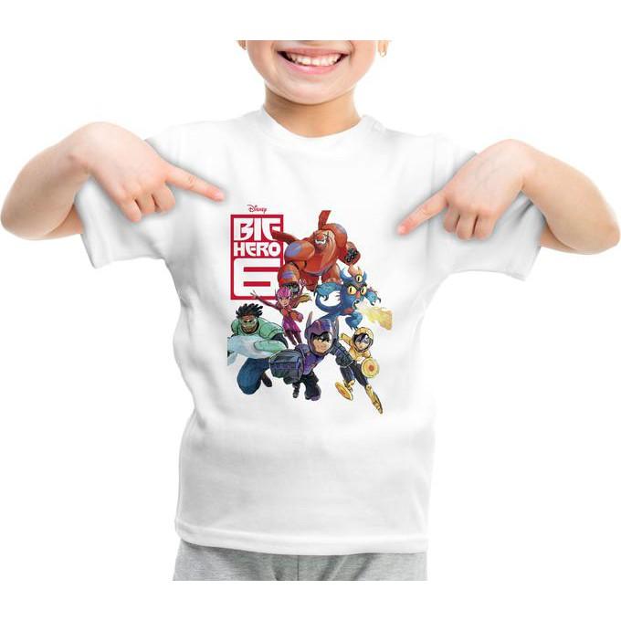 PROMO SALE KAOS ANAK BIG HERO 6 - BHS - 002 FZ001XO