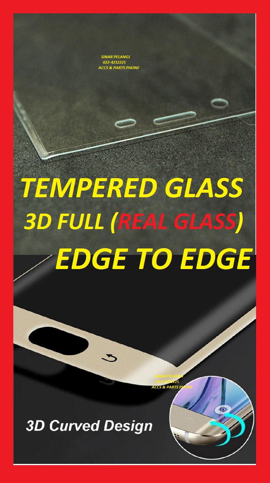 SAMSUNG A520 A5 2017 CLEAR BENING 3D FULL COVER CURVED CURVE 2.5D ROUND EDGE TO EDGE LENGKUNG CEKUNG ANTI GORES TEMPERED TEMPER GLASS KACA HIFI 906055