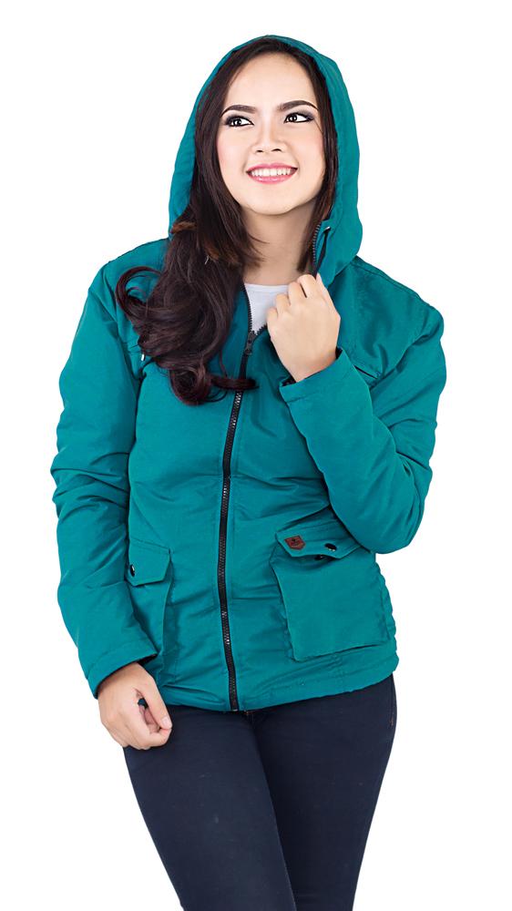 Promo Jaket wanita trendi/jaket motor distro/jaket cibaduyut Inficlo SMD 442 Fashion