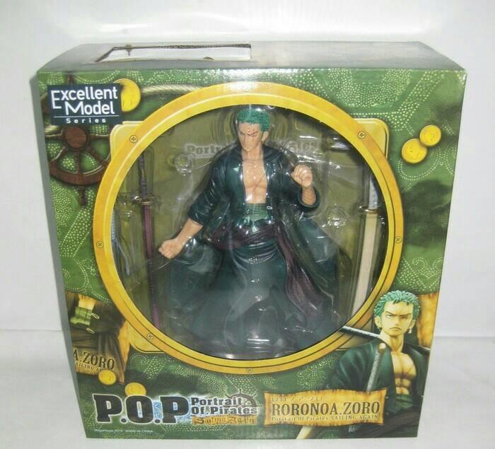 action figure one piece roronoa zoro P.R.O.M.O