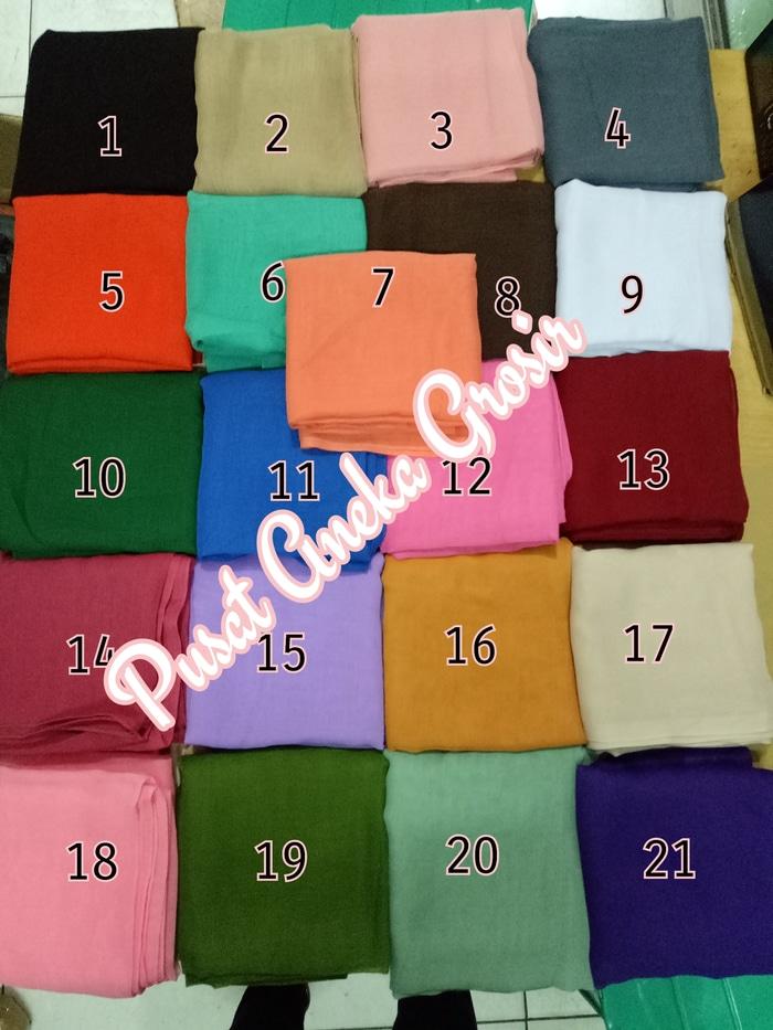 Jilbab / Kerudung Segi Empat Paris Polos