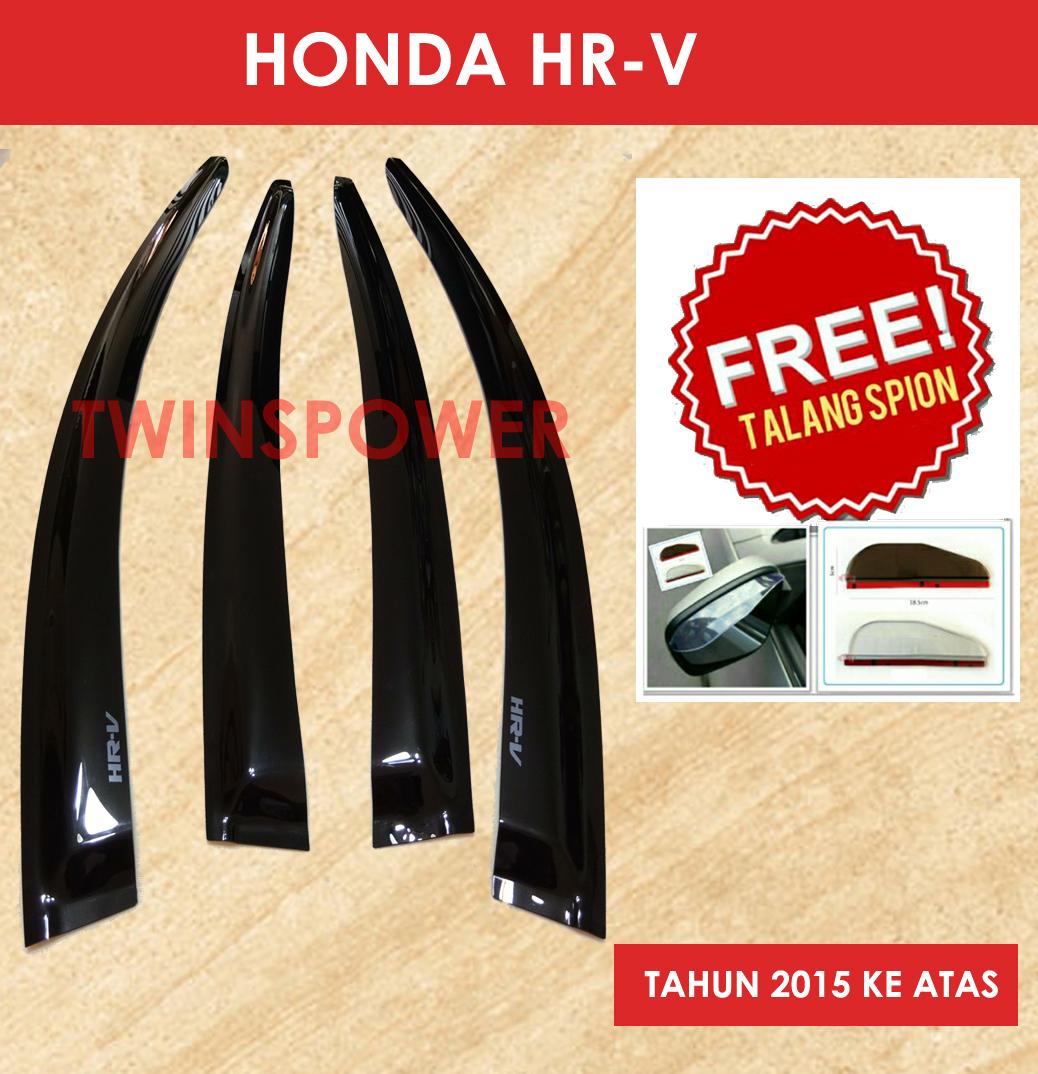 Talang Air Mobil Honda HRV  + FREE Talang Spion