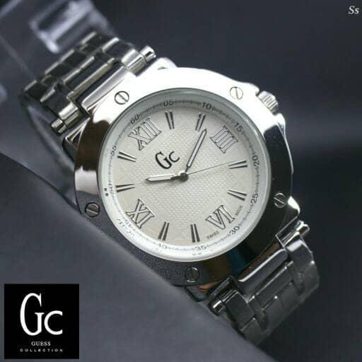 Jam Tangan Wanita / Cewek GC Guess R1789 White
