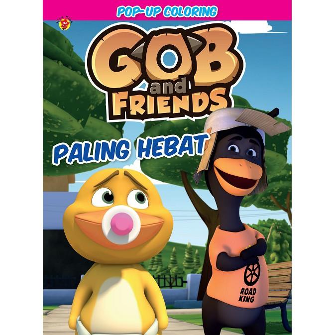 POP UP COLORING GOB & FRIEND : PALING HEBAT