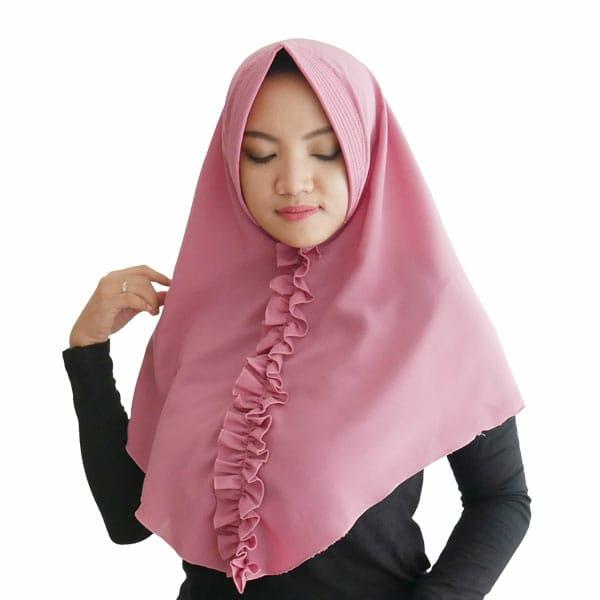 jual khimar pet motif cantik - Jual dengan harga grosir