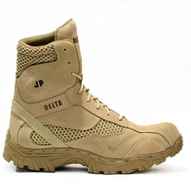 Sepatu Delta Gurun 8 Inch JP / Pria / Sepatu Safety Kulit Cordura / PDL / PDH / Sepatu Pria / Boots