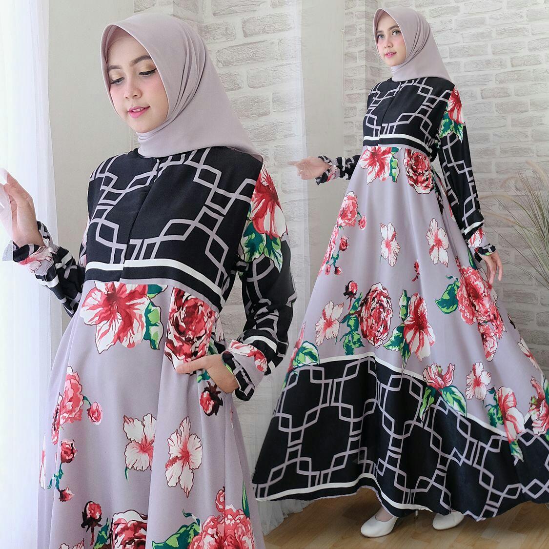 Liliana Baju Gamis Fashion Terbaru Wanita