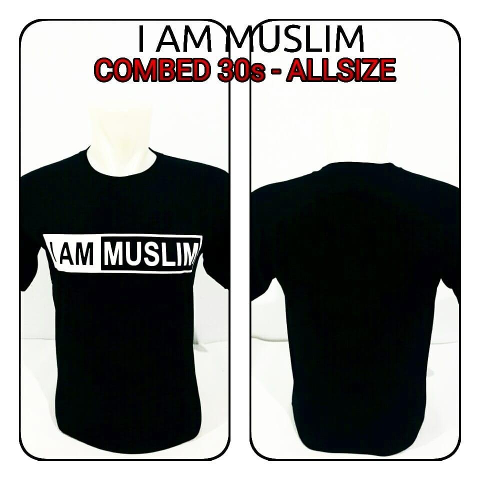 Kaos Distro AZR Dakwah Pria Man i'am Muslim Navi