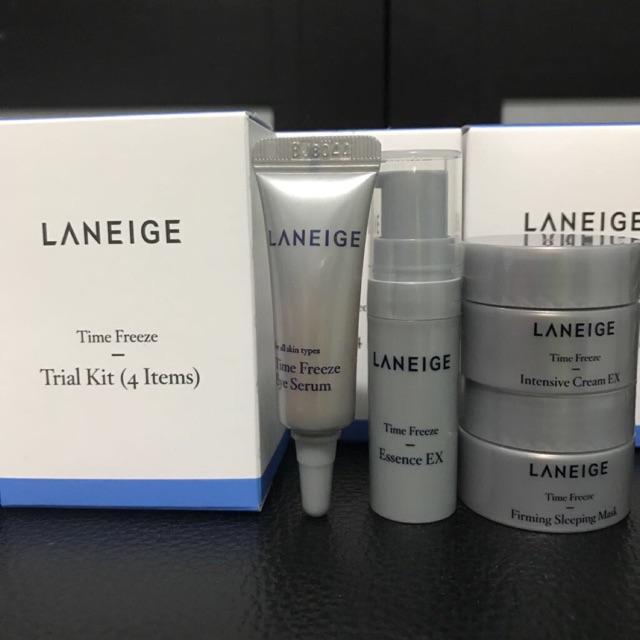 Laneige Time Freeze Trial Kit 4 Items