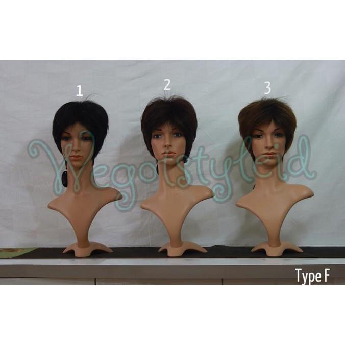 WIG F +- 25 CM / COWOK / YOUNGEN / CASUAL / PESTA / JABRIK / COSPLAY - STYLE