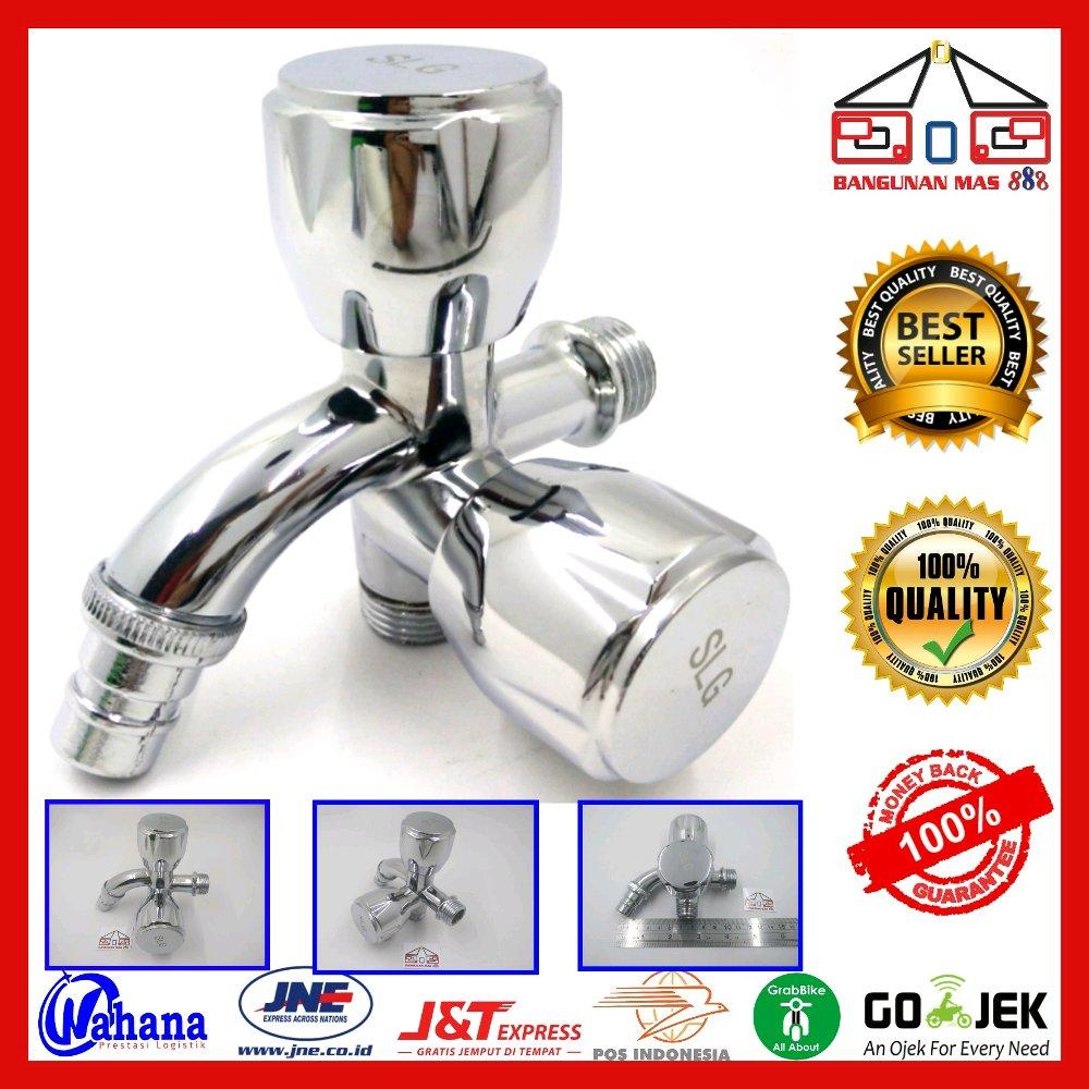 KRAN AIR CABANG SLG PUTER YG 615 - KERAN AIR BAGUS MURAH - KERAN CABANG -KERAN SHOWER - KERAN BAK MANDI