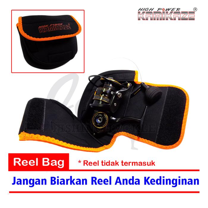 Kamikaze Reel Bag 2 layer - Tas reel pancing 15x13x4cm