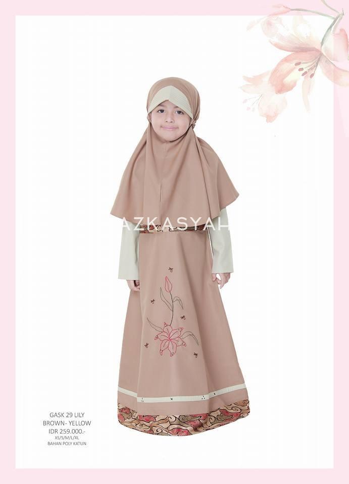 gamis anak/ azka/ lily